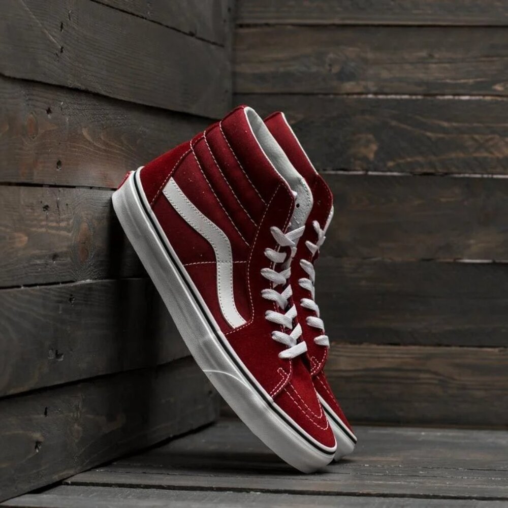 Vans Men's Sk8-Hi 'Madder Brown/True White'